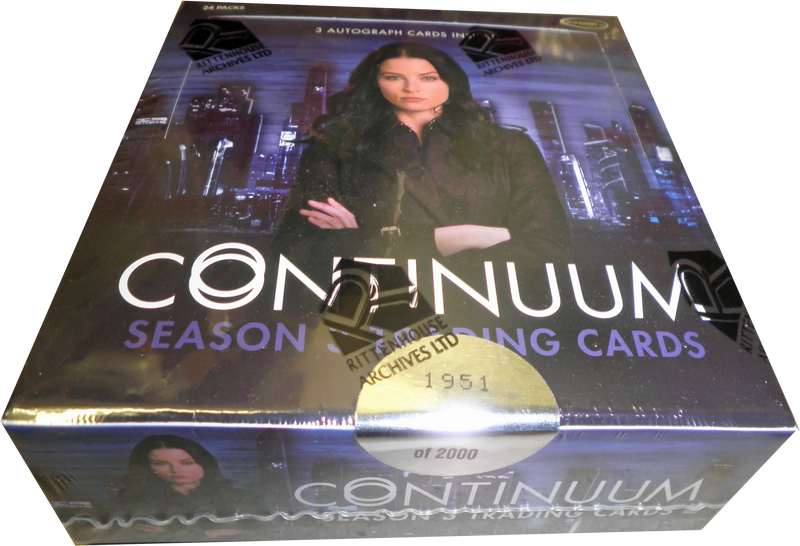 2015 Rittenhouse Continuum Season 3 Factory Sealed Box - Non-Sport Sealed