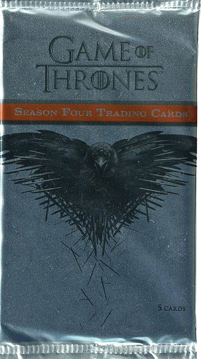 2015 Rittenhouse Game of Thrones Season 4 Factory Sealed Trading Card Pack - Non-Sport Sealed
