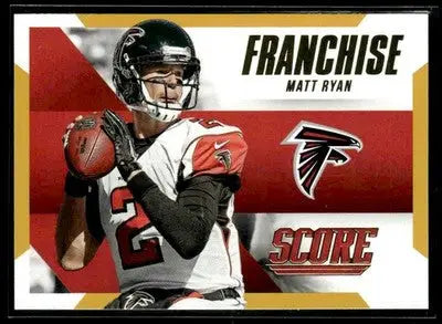 2015 Score #2 Matt Ryan Franchise Gold - Football Card Single