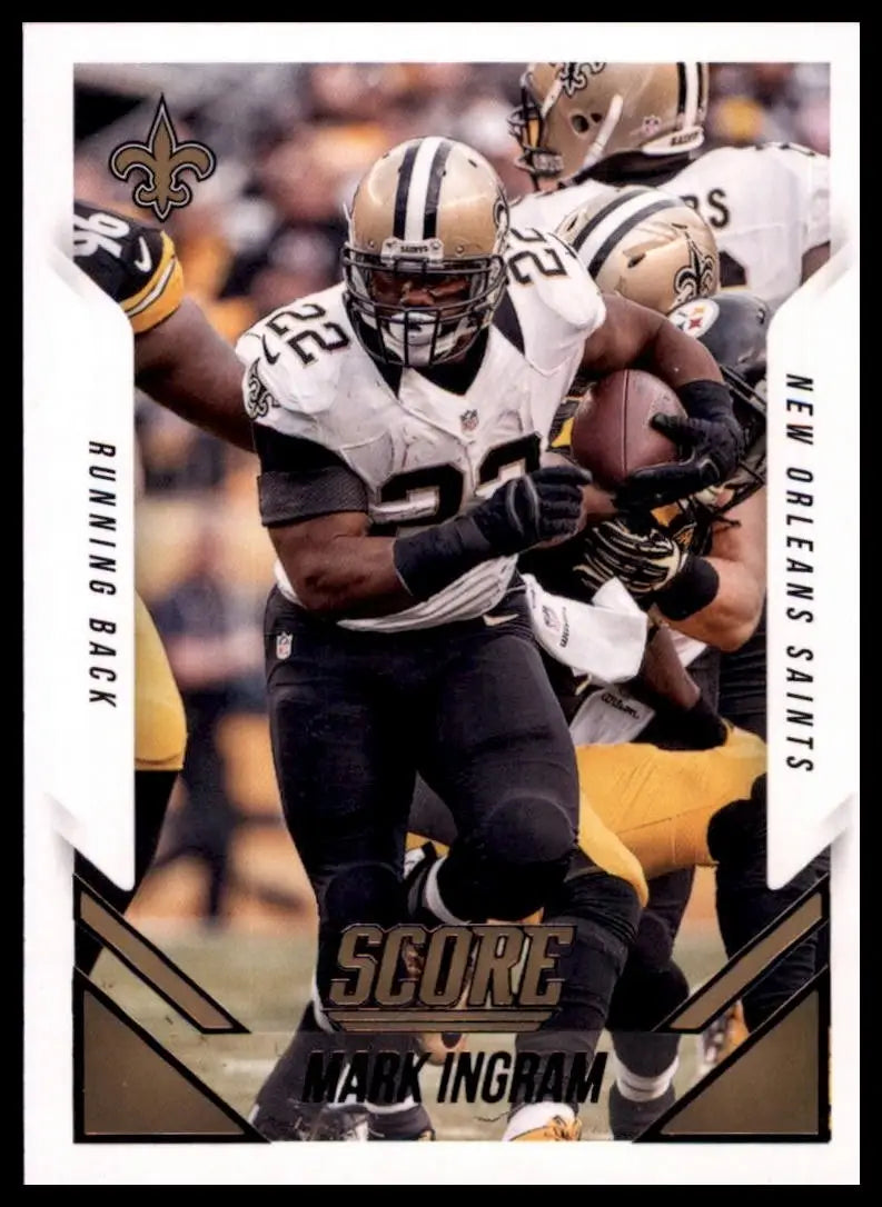 2015 Score Mark Ingram #39 New Orleans Saints Football Card NFL Sports - Football Card Single
