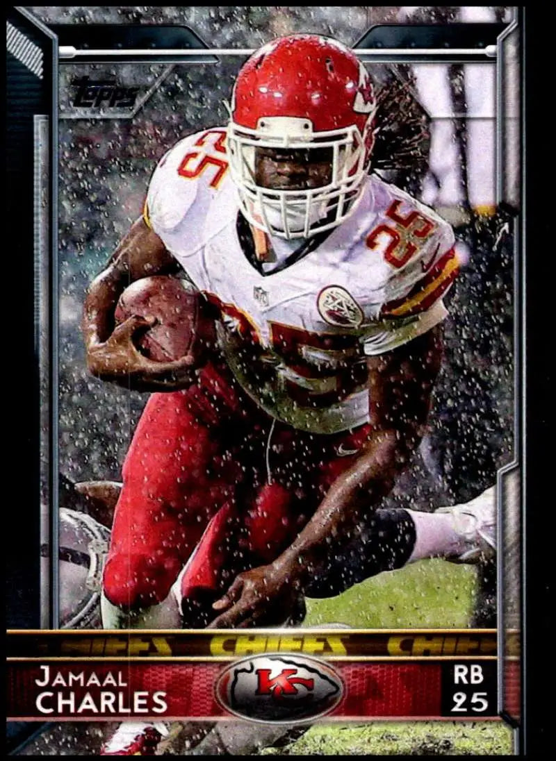 2015 Topps #105 Jamaal Charles NM-MT Kansas City Chiefs Football Card - Football Card Single