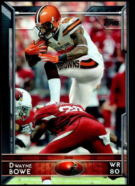 2015 Topps #109 Dwayne Bowe NM-MT Cleveland Browns Football Card