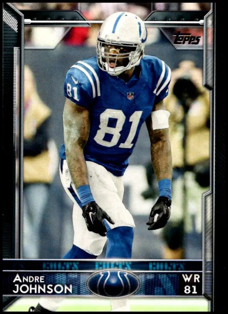 2015 Topps #112 Andre Johnson NM-MT Indianapolis Colts Football Card - Football Card Single