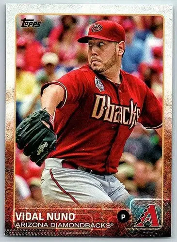 2015 Topps #116 Vidal Nuno NM-MT Diamondbacks ID:4041 - Baseball Card Single