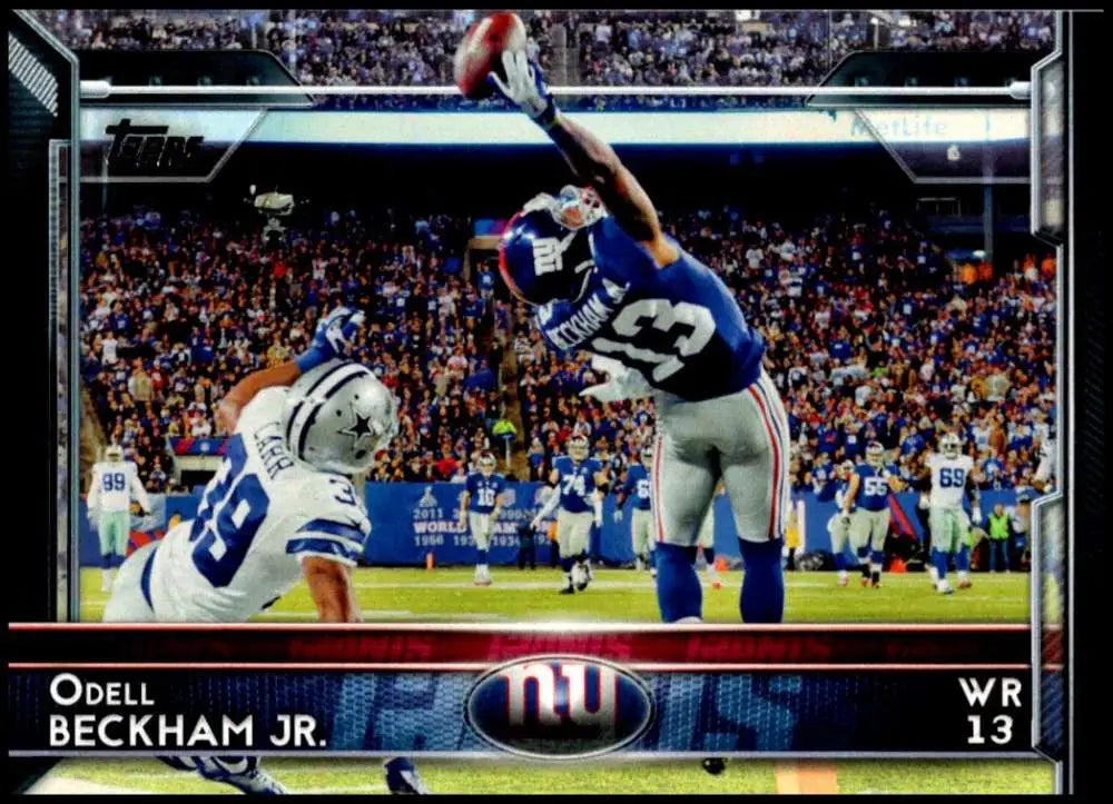 2015 Topps #120 Odell Beckham Jr. NM-MT New York Giants Football Card - Football Card Single
