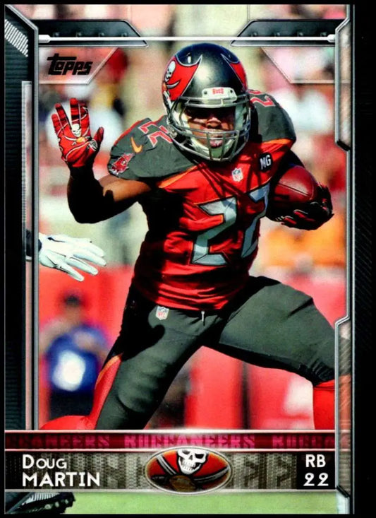 2015 Topps #123 Doug Martin NM-MT Tampa Bay Buccaneers Football Card