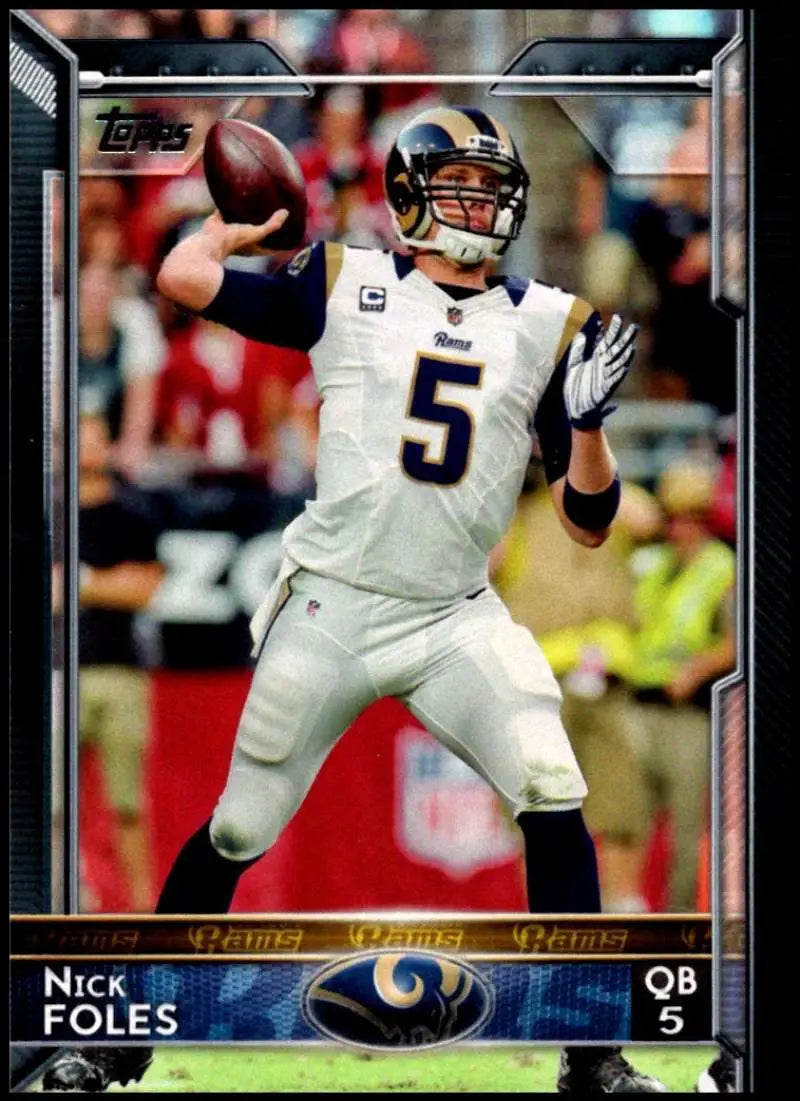 2015 Topps #127 Nick Foles NM-MT St. Louis Rams Football Card - Football Card Single