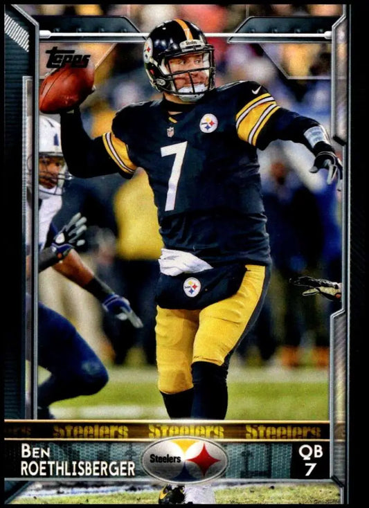 2015 Topps #130 Ben Roethlisberger NM-MT Pittsburgh Steelers Football Card