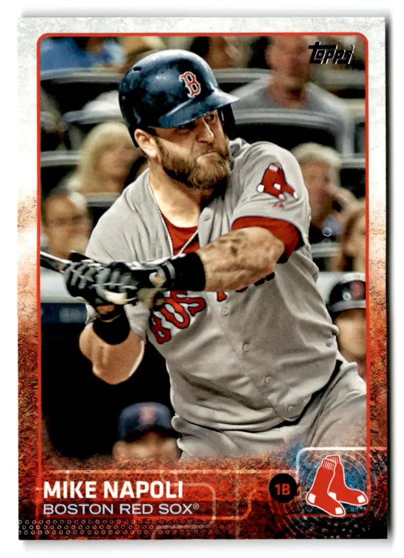 2015 Topps #130 Mike Napoli - Baseball Card Single