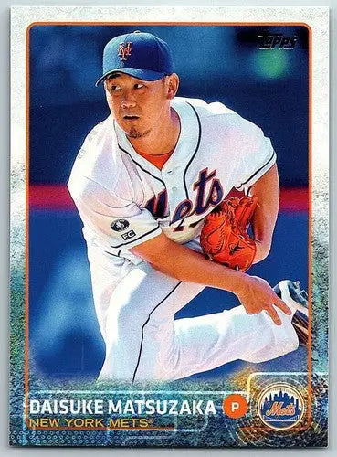 2015 Topps #133 Daisuke Matsuzaka NM-MT Mets ID:4050 - Baseball Card Single