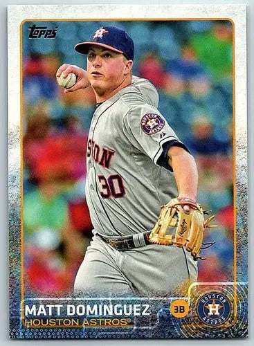 2015 Topps #135 Matt Dominguez NM-MT Astros ID:4051 - Baseball Card Single
