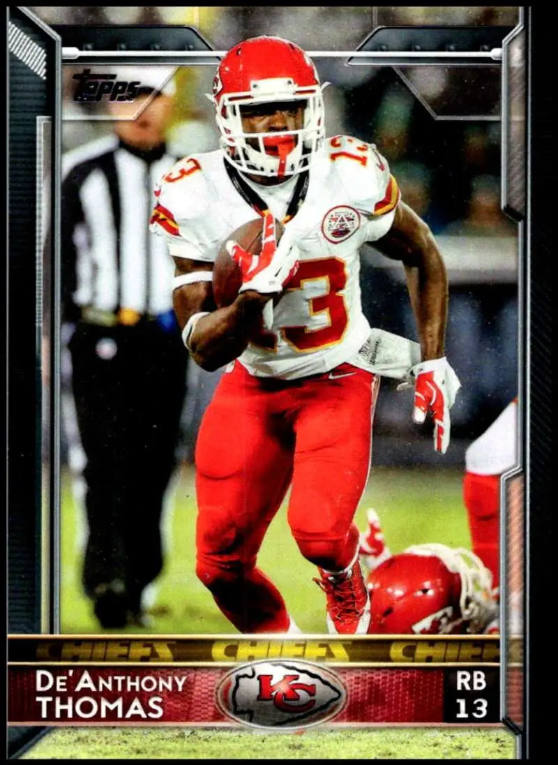 2015 Topps #138 De’Anthony Thomas NM-MT Kansas City Chiefs Football Card - Football Card Single