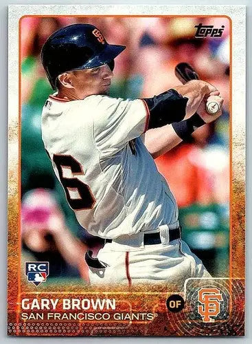 2015 Topps #139 Gary Brown NM-MT RC Rookie Giants ID:20331 - Baseball Card Single