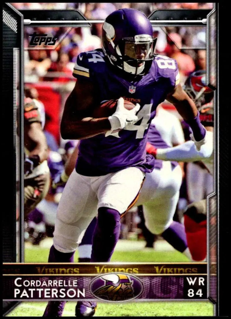 2015 Topps #143 Cordarrelle Patterson NM-MT Minnesota Vikings Football Card - Football Card Single