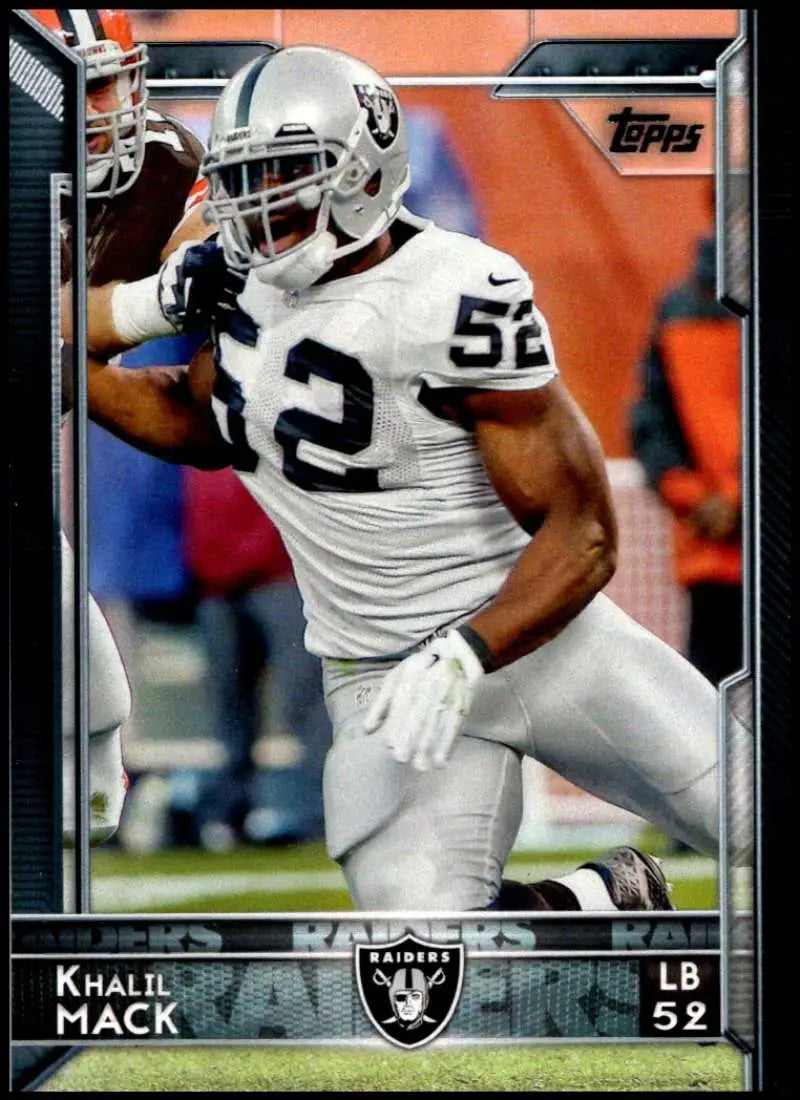 2015 Topps #145 Khalil Mack NM-MT Oakland Raiders Football Card - Football Card Single