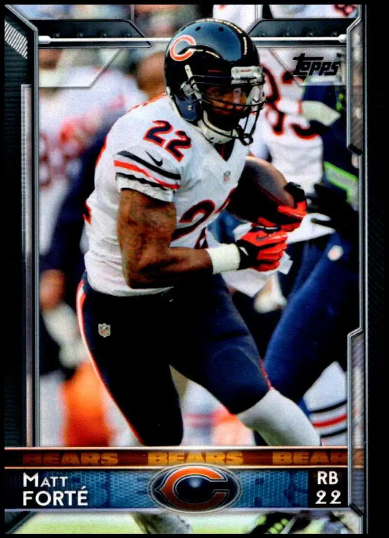 2015 Topps #15 Matt Forte NM-MT Chicago Bears Football Card - Football Card Single