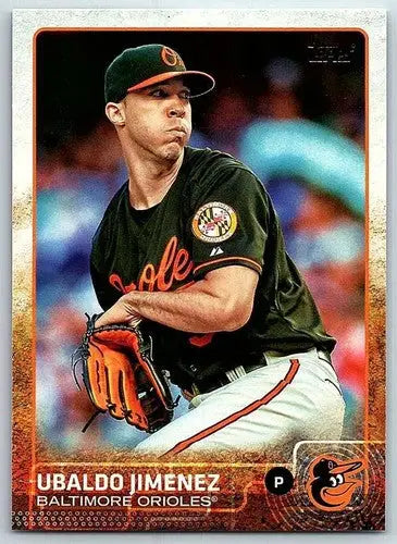 2015 Topps #157 Ubaldo Jimenez NM-MT Orioles ID:72180 - Baseball Card Single