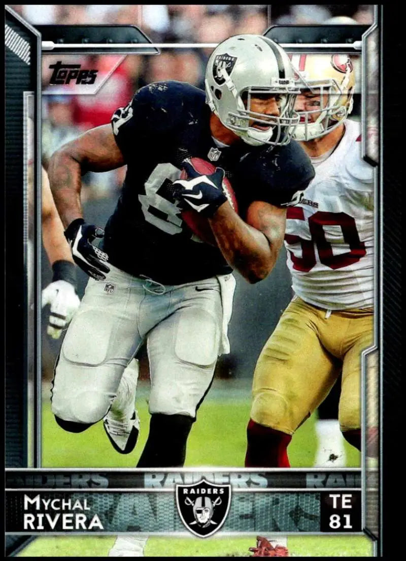 2015 Topps #159 Mychal Rivera NM-MT Oakland Raiders Football Card - Football Card Single