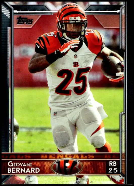 2015 Topps #16 Giovani Bernard NM-MT Cincinnati Bengals Football Card