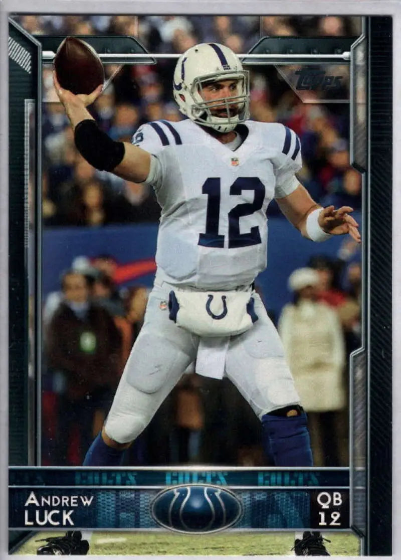 2015 Topps #160 Andrew Luck NM-MT Indianapolis Colts Football Card - Football Card Single