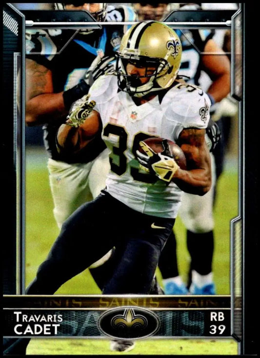 2015 Topps #161 Travaris Cadet NM-MT New Orleans Saints Football Card