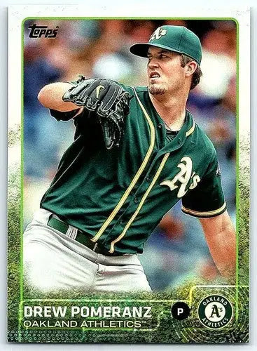 Original gloss 2015 Topps Drew Pomeranz NM-MT Athletics baseball card image
