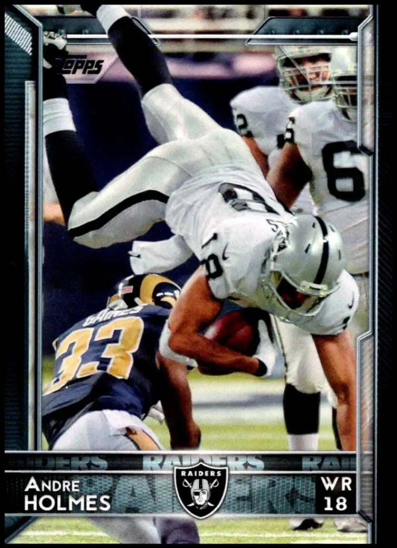 2015 Topps #163 Andre Holmes NM-MT Oakland Raiders Football Card - Football Card Single