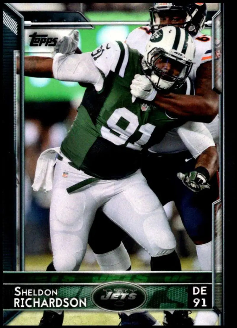 2015 Topps #165 Sheldon Richardson NM-MT New York Jets Football Card - Football Card Single