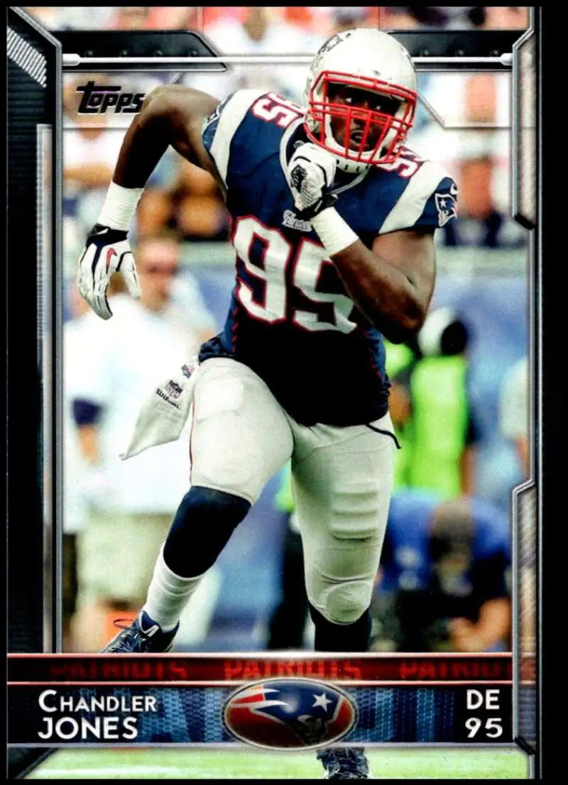 2015 Topps #166 Chandler Jones NM-MT New England Patriots Football Card - Football Card Single