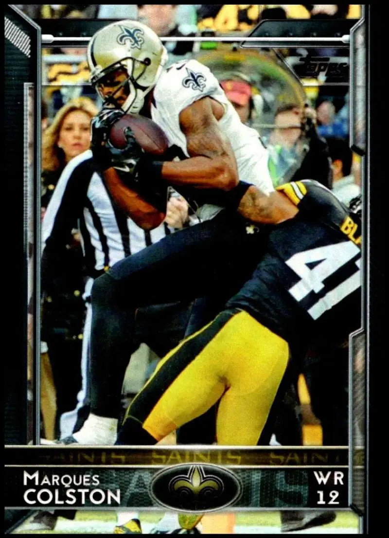 2015 Topps #167 Marques Colston NM-MT New Orleans Saints Football Card - Football Card Single