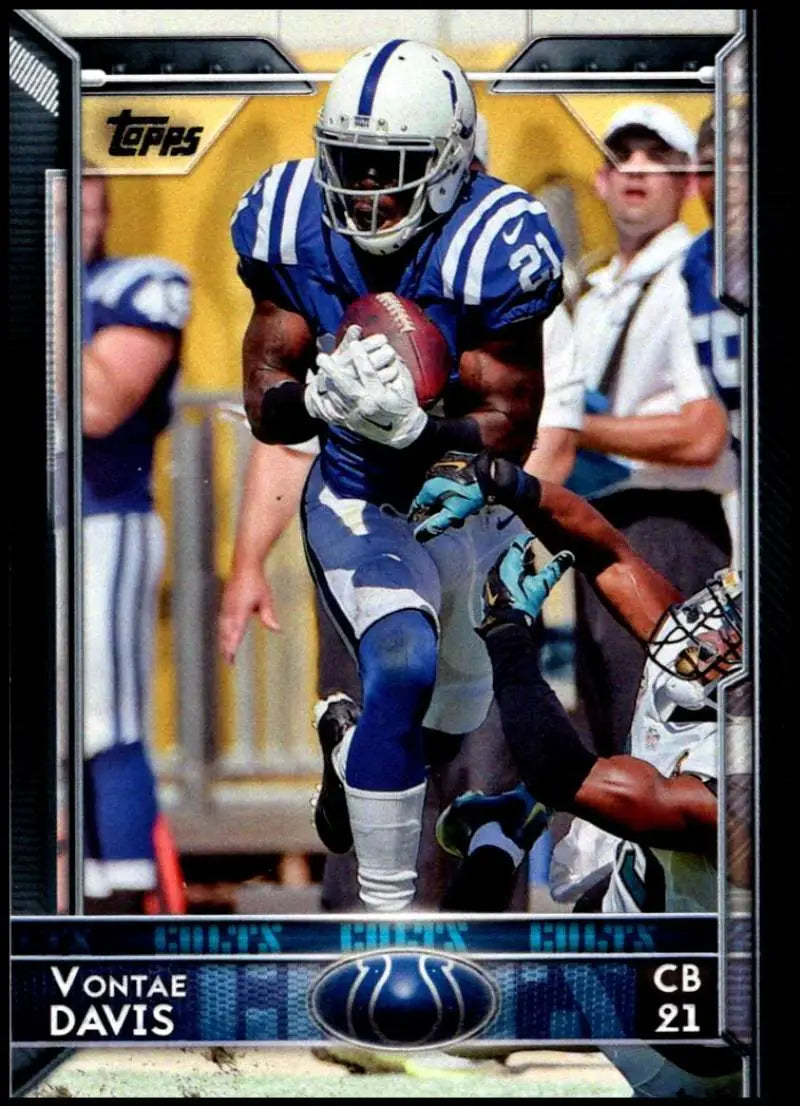 2015 Topps #169 Vontae Davis NM-MT Indianapolis Colts Football Card - Football Card Single