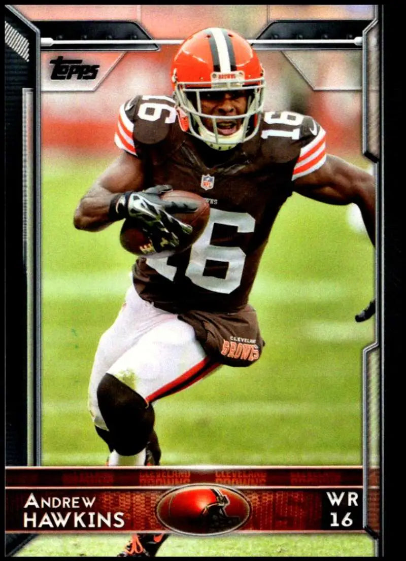 2015 Topps #17 Andrew Hawkins NM-MT Cleveland Browns Football Card - Football Card Single