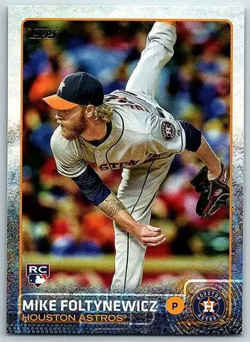 2015 Topps #171 Mike Foltynewicz NM-MT RC Rookie Astros ID:70918 - Baseball Card Single