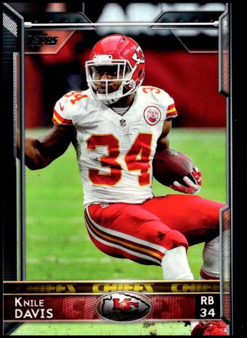2015 Topps #172 Knile Davis NM-MT Kansas City Chiefs Football Card - Football Card Single