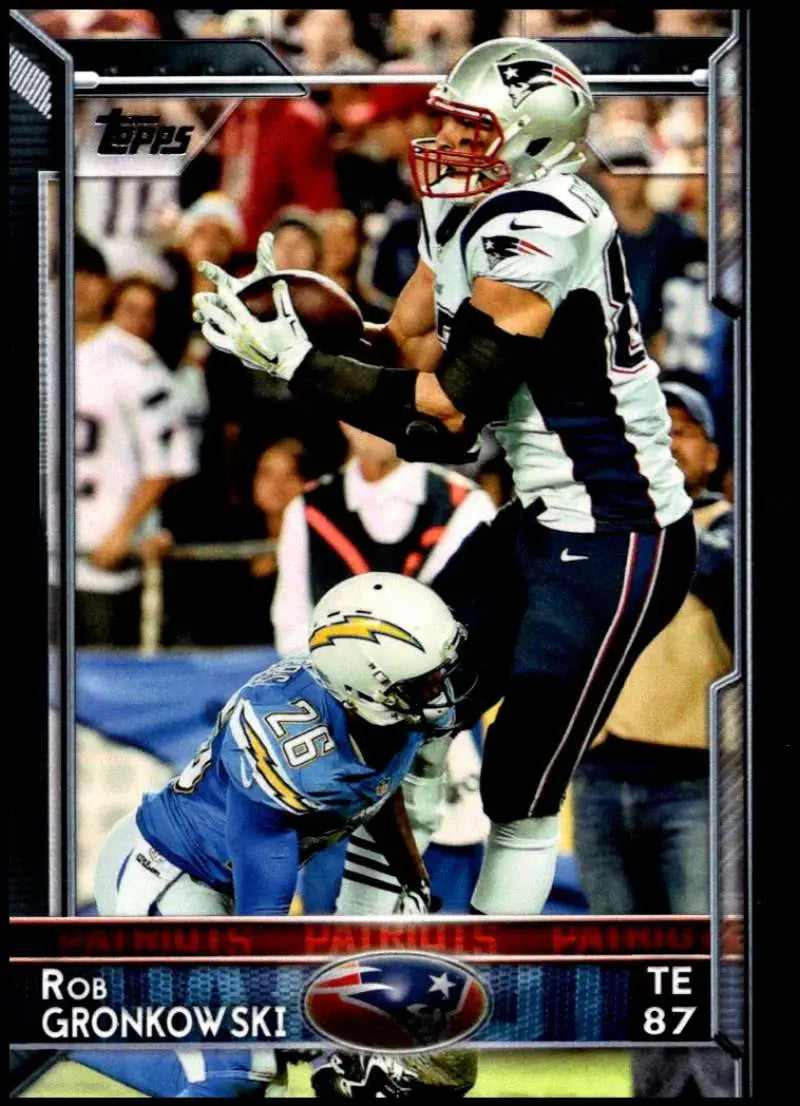 2015 Topps #175 Rob Gronkowski NM-MT New England Patriots Football Card - Football Card Single