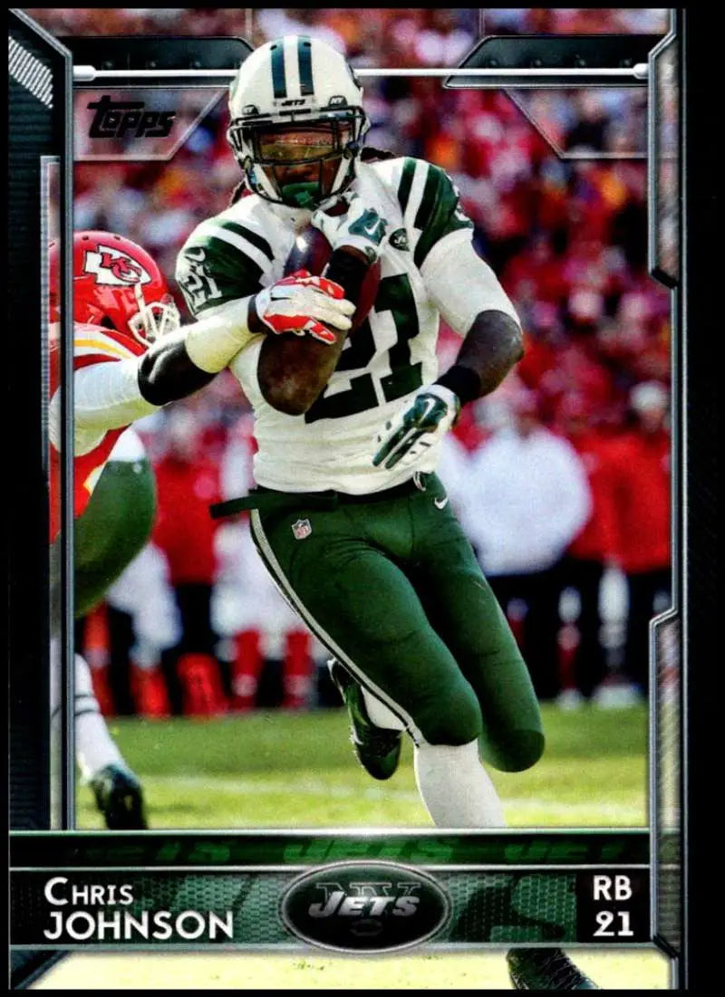 2015 Topps #177 Chris Johnson NM-MT New York Jets Football Card - Football Card Single