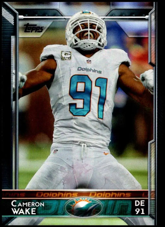 2015 Topps #180 Cameron Wake NM-MT Miami Dolphins Football Card - Football Card Single