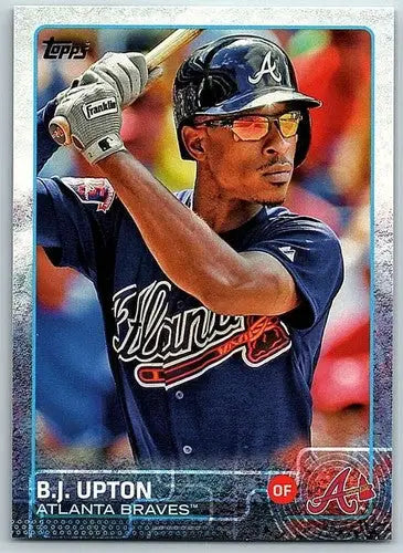2015 Topps #184 B.J. Upton NM-MT Braves ID:73216 - Baseball Card Single