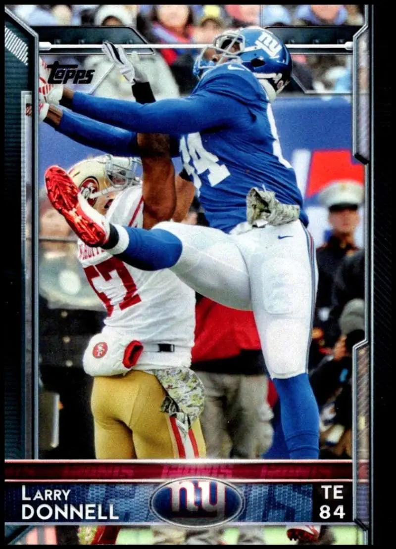2015 Topps #187 Larry Donnell NM-MT New York Giants Football Card - Football Card Single