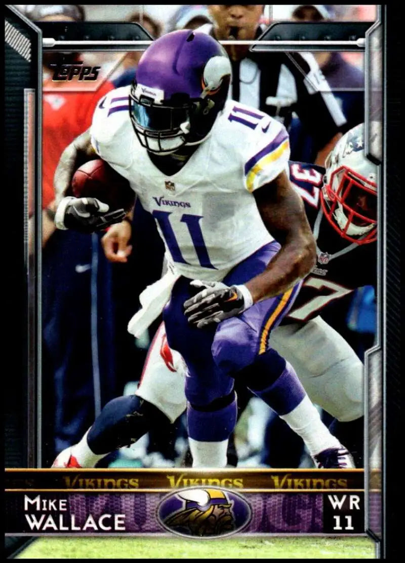 2015 Topps #188 Mike Wallace NM-MT Minnesota Vikings Football Card - Football Card Single