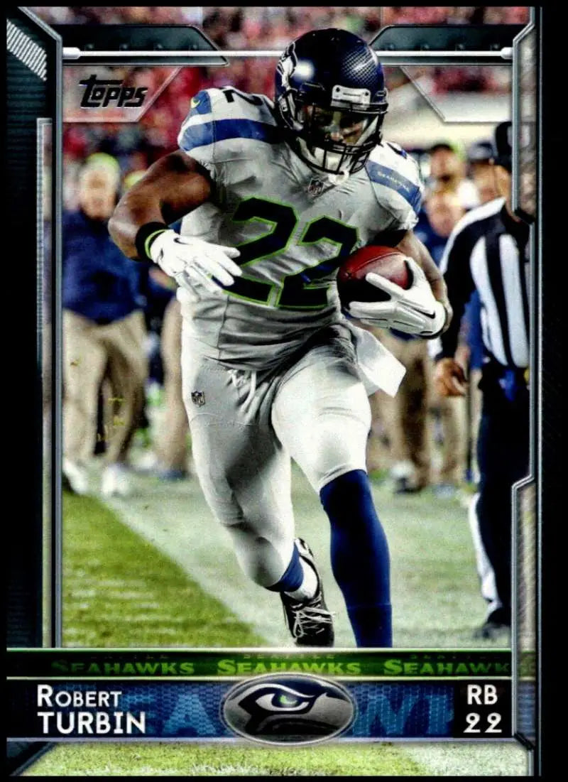 2015 Topps #19 Robert Turbin NM-MT Seattle Seahawks Football Card - Football Card Single