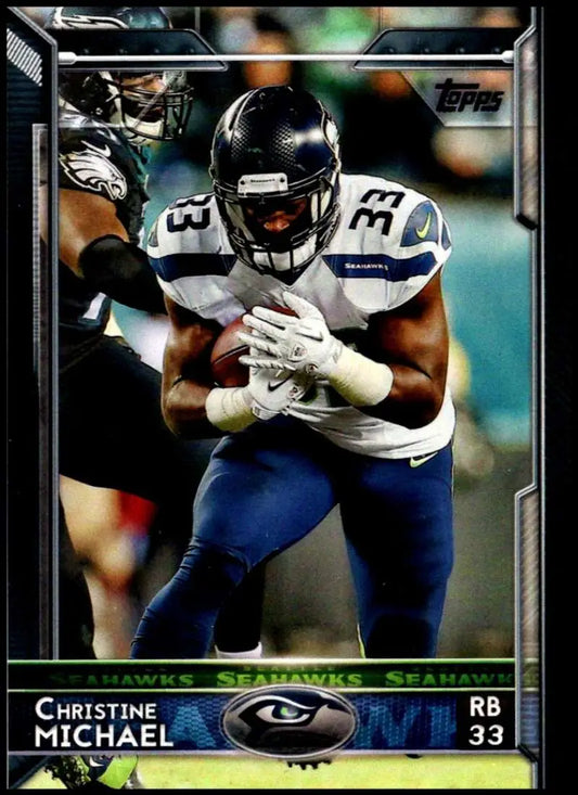 2015 Topps #191 Christine Michael NM-MT Seattle Seahawks Football Card - Football Card Single
