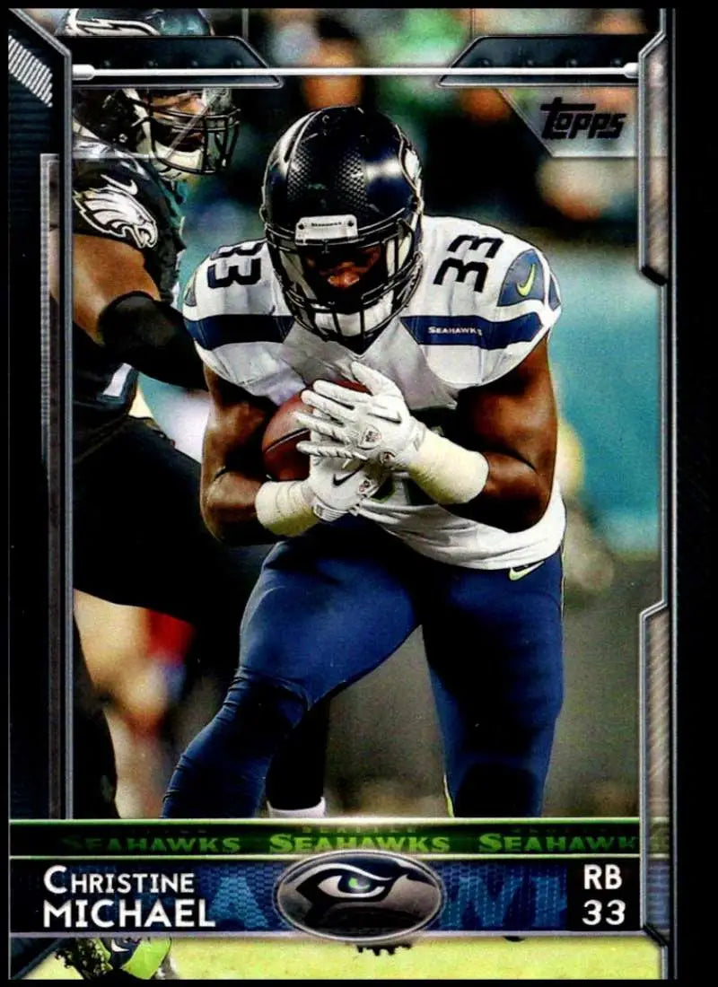 2015 Topps #191 Christine Michael NM-MT Seattle Seahawks Football Card - Football Card Single