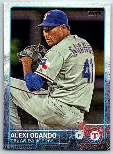 2015 Topps #198 Alexi Ogando NM-MT Rangers ID:74281 - Baseball Card Single