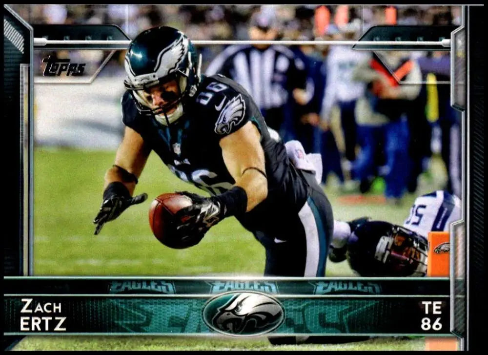 2015 Topps #199 Zach Ertz NM-MT Philadelphia Eagles Football Card - Football Card Single