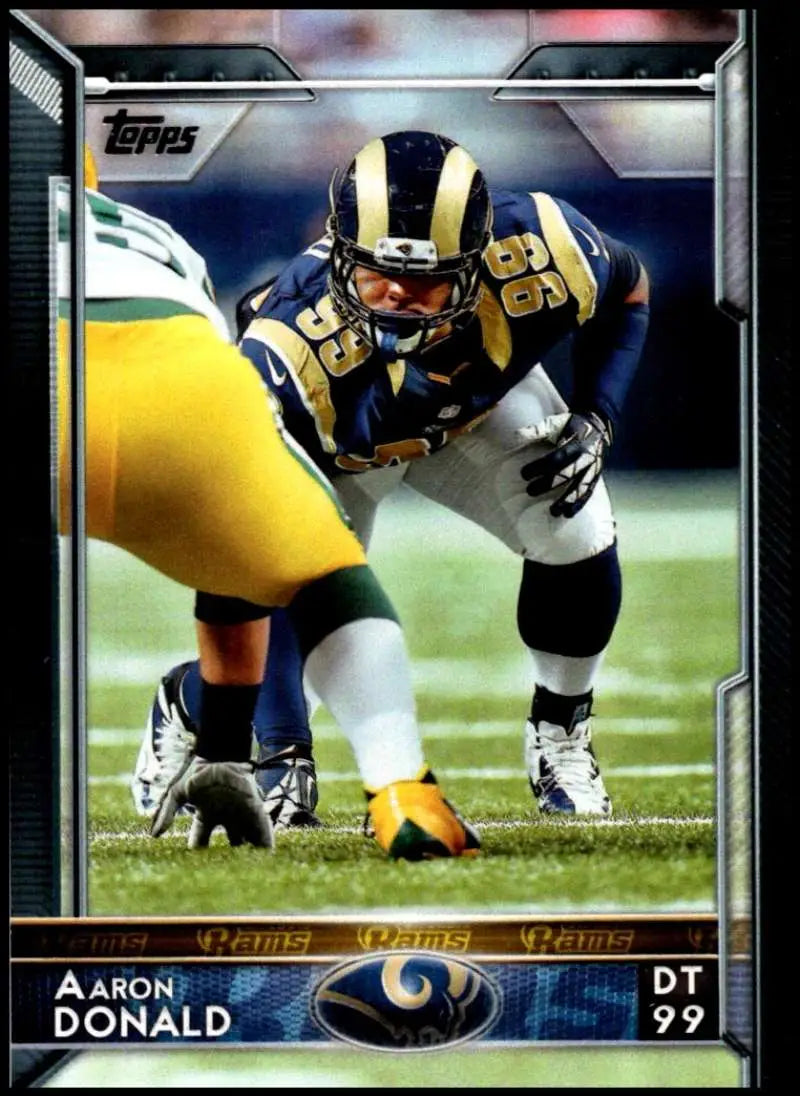2015 Topps #201 Aaron Donald NM-MT St. Louis Rams Football Card - Football Card Single