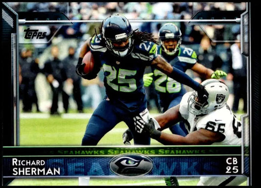 2015 Topps #209 Richard Sherman NM-MT Seattle Seahawks Football Card