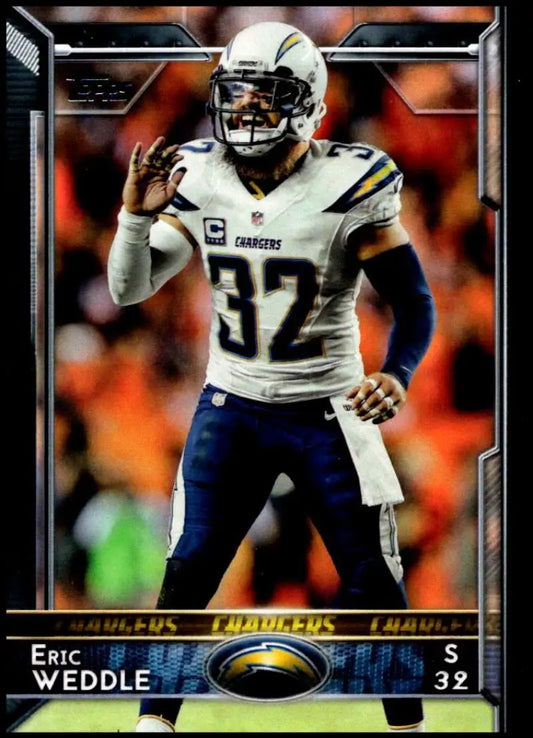 2015 Topps #213 Eric Weddle NM-MT San Diego Chargers Football Card - Football Card Single