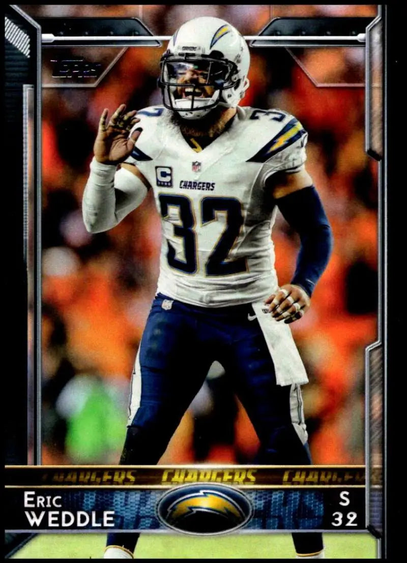 2015 Topps #213 Eric Weddle NM-MT San Diego Chargers Football Card - Football Card Single