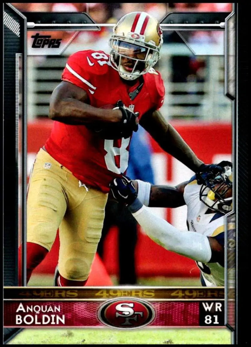 2015 Topps #214 Anquan Boldin NM-MT San Francisco 49ers Football Card - Football Card Single